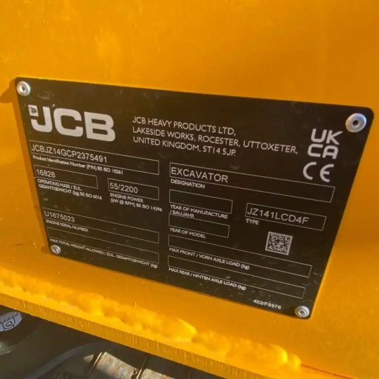 2023 JCB JZ141 - Orbis Machinery